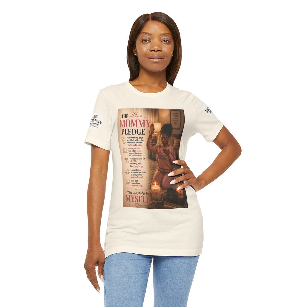 The Mommy Pledge Tee — "This Mom Pledged" Inspirational Mom Shirt