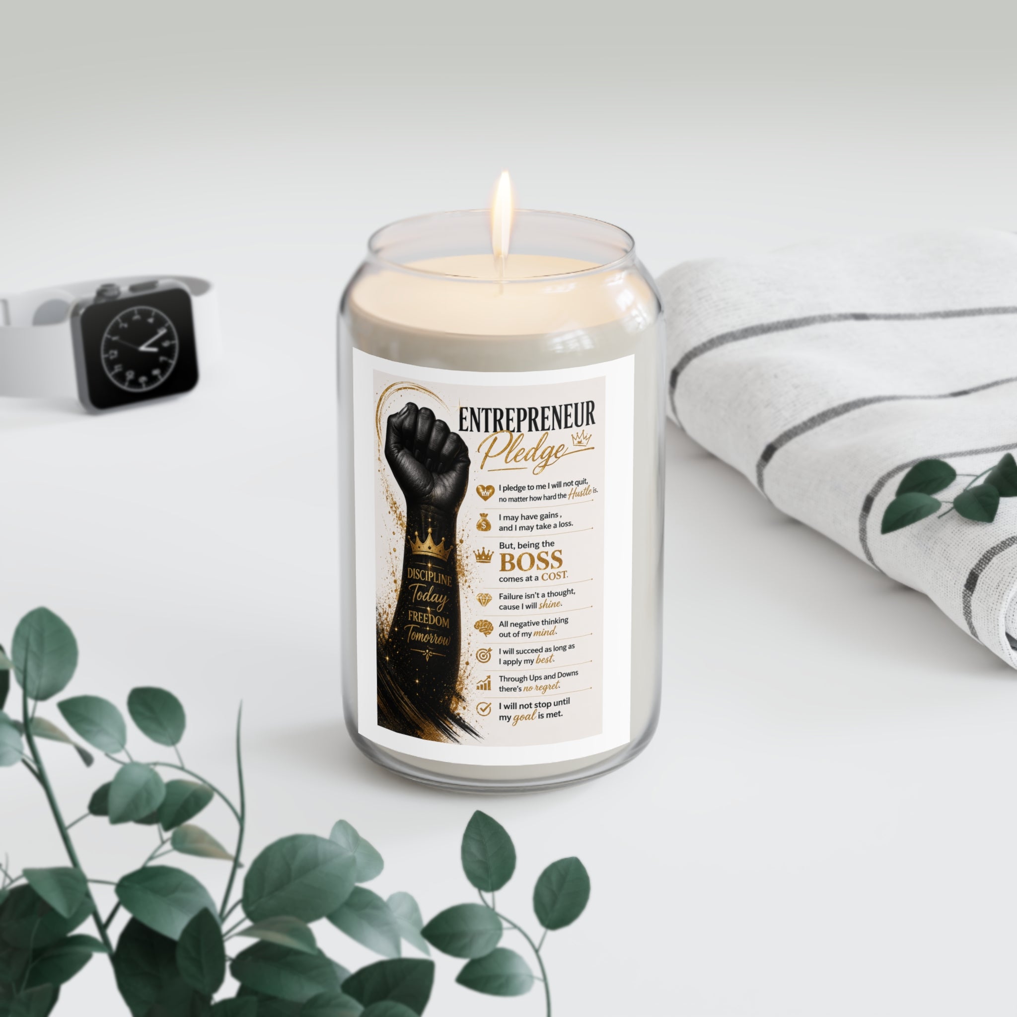 Scented Soy Candles, 13.75oz