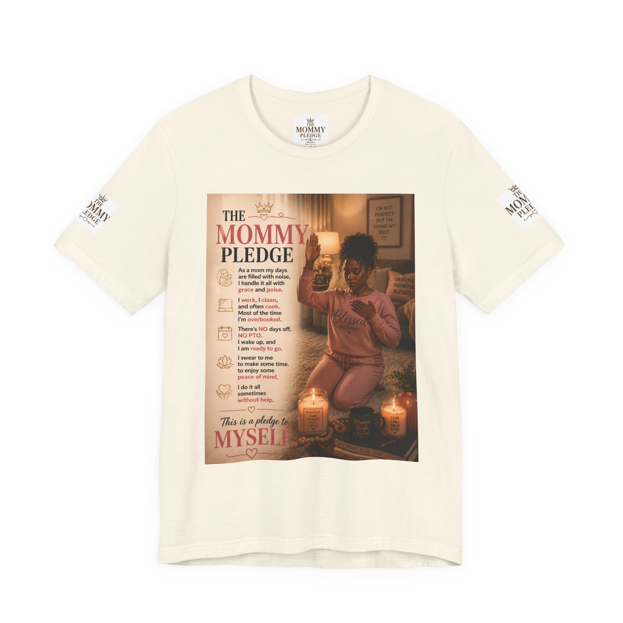 The Mommy Pledge Tee — "This Mom Pledged" Inspirational Mom Shirt