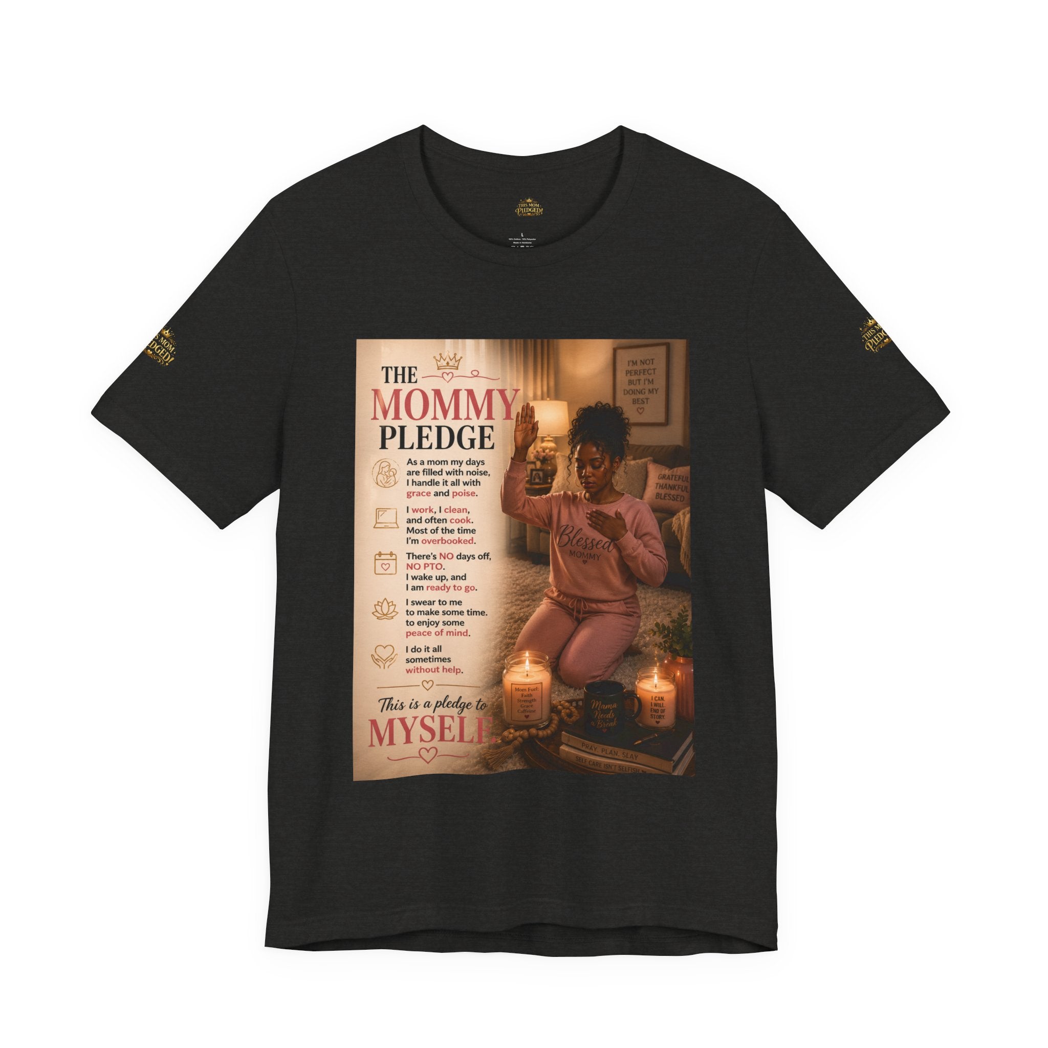 Mommy Pledge T-Shirt - "The Mommy Pledge" Funny Mom Vow Tee